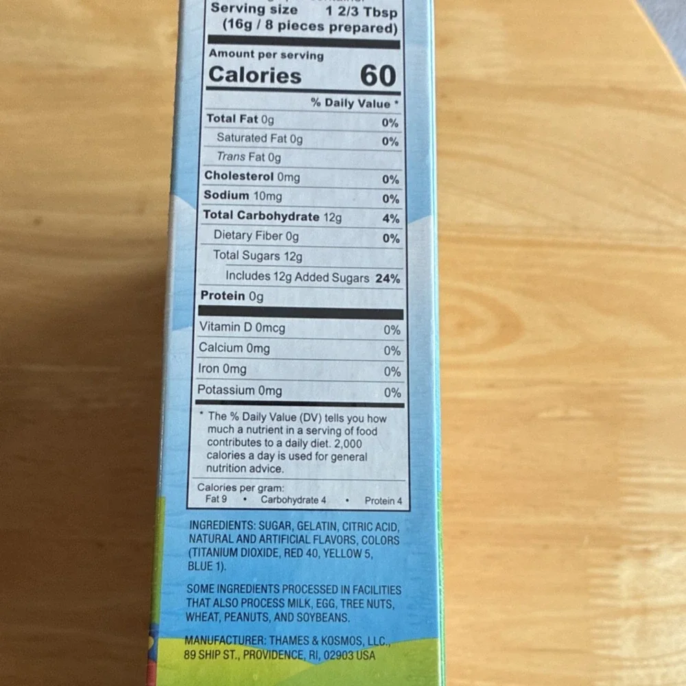 Sealed Thames & Kosmos Rainbow Gummy Candy Lab Kit Stem Experiment